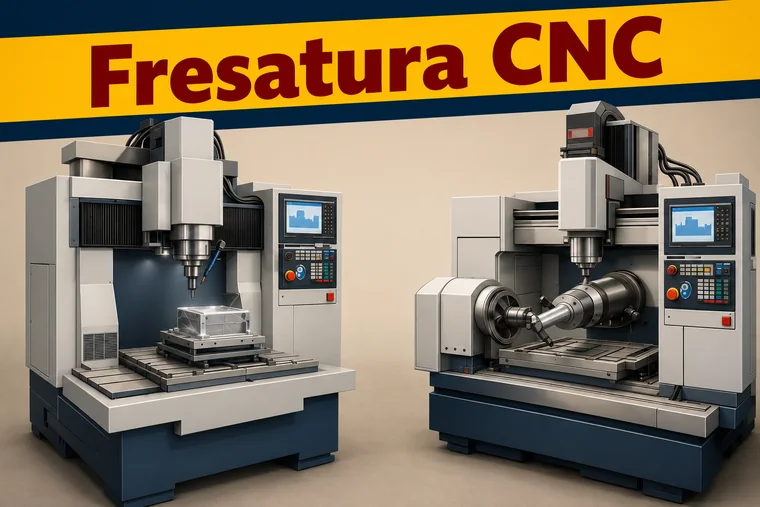 Fresatura CNC per parti tecniche e stampi